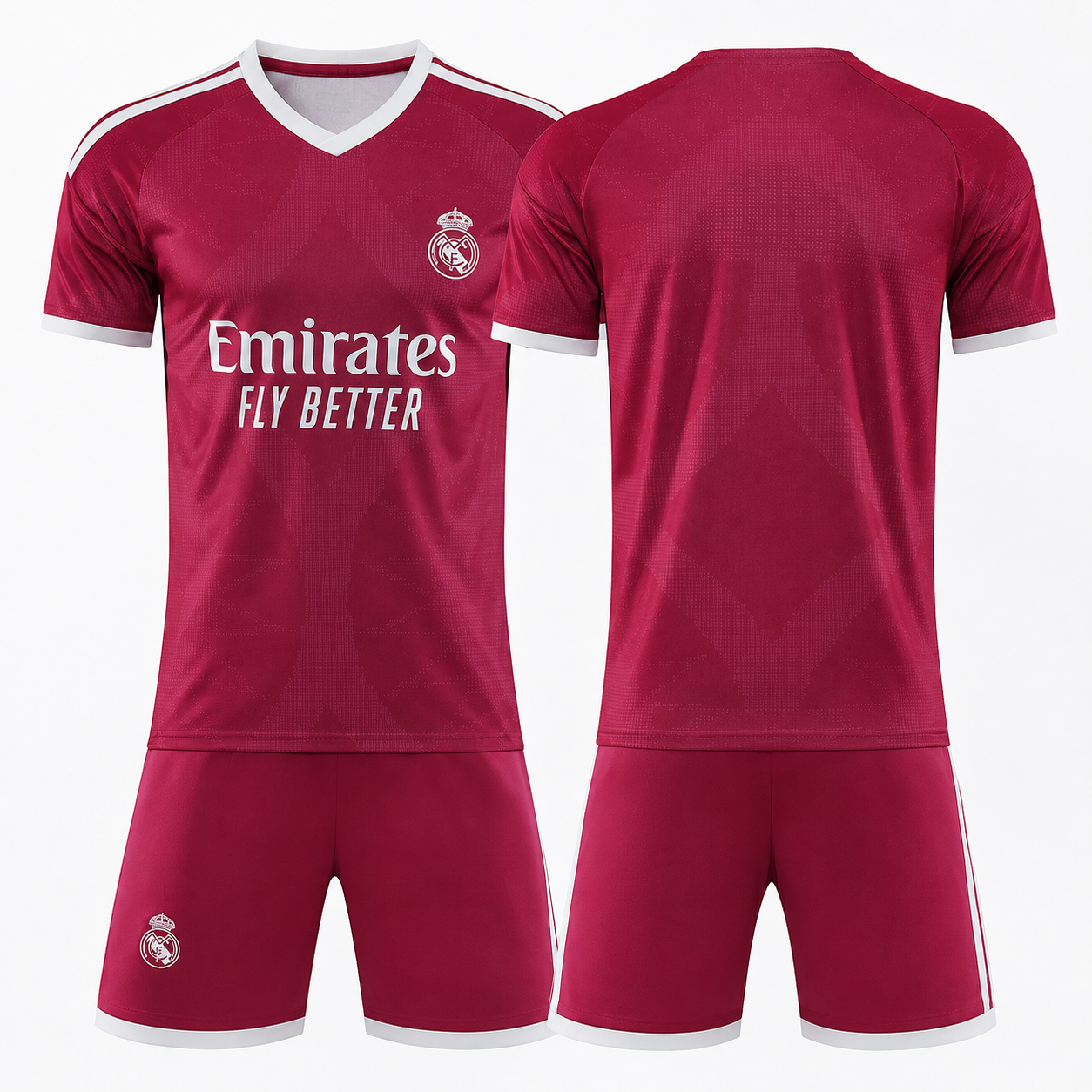 Real Madrid Football Kit – Mbappé, Vinícius, Bellingham