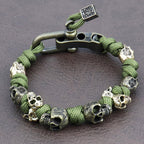 Men's Chain Bracelet - Stainless Steel Skull Jewelry