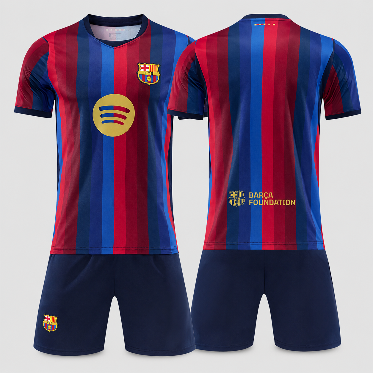 Barcelona 26/27 Football Kit – Neymar, Pedri