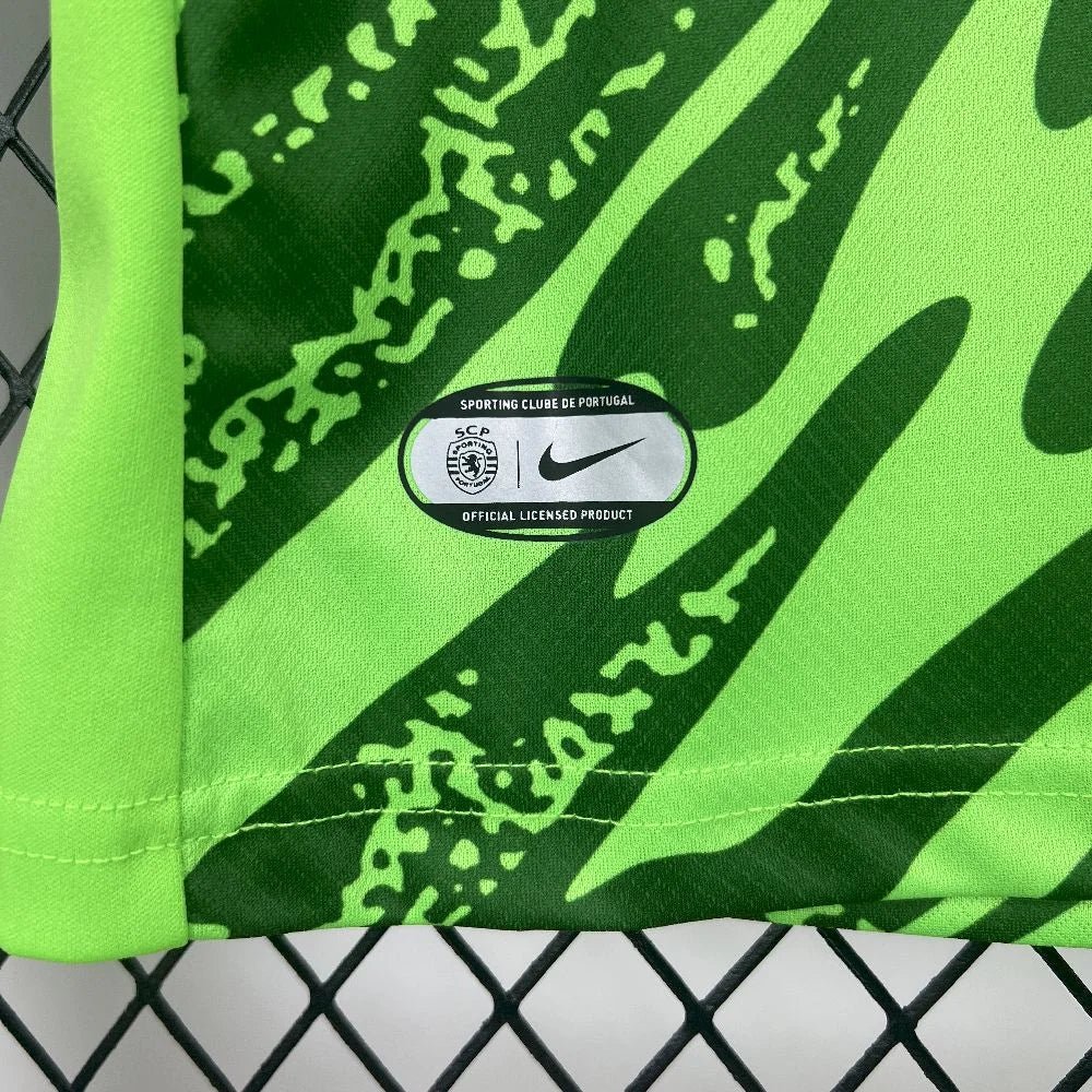 Sporting 2025 Goalkepper vibrant green Jersey