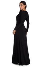 Women's Women’s V-Neck Pleated Maxi Dress | Elegant Long Evening Wear