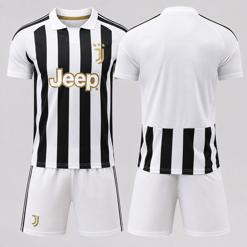 Juventus 26/27 Home Football Kit – Yıldız, Thuram, David