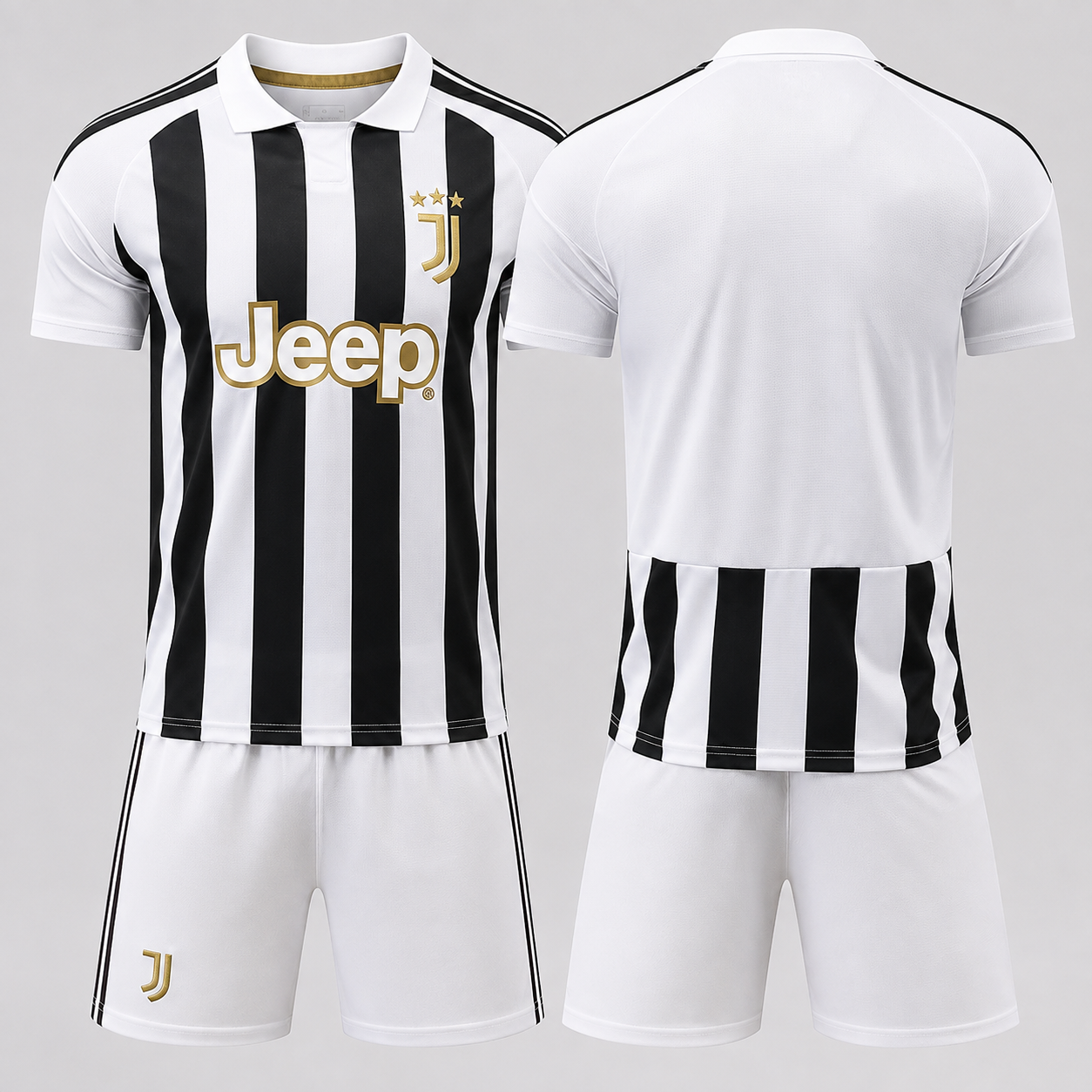 Juventus 26/27 Home Football Kit – Yıldız, Thuram, David