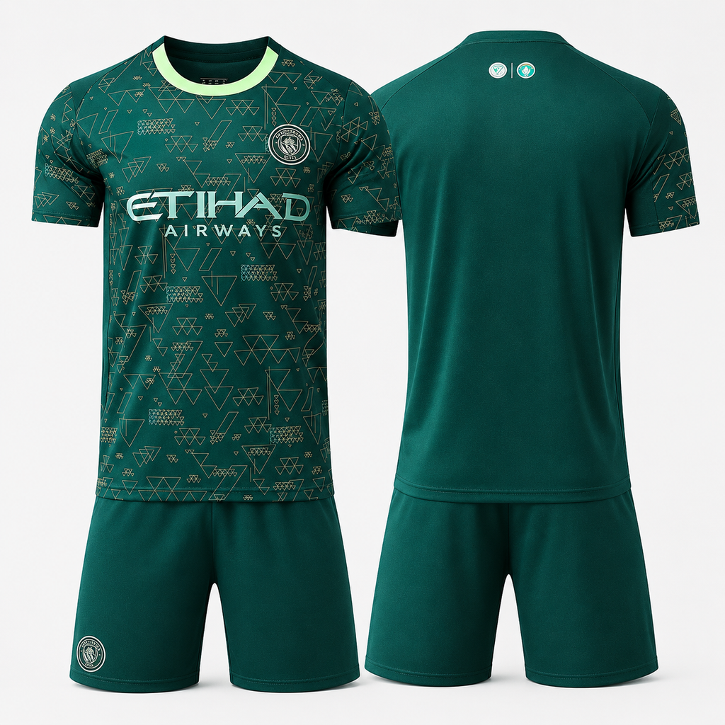 Manchester City Football Kit – Haaland, Foden | Home, Away & Third