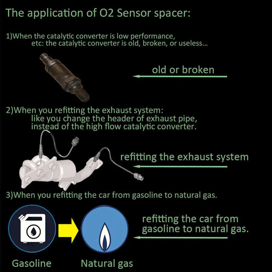O2 Sensor Adapter - Check Engine Light Eliminator