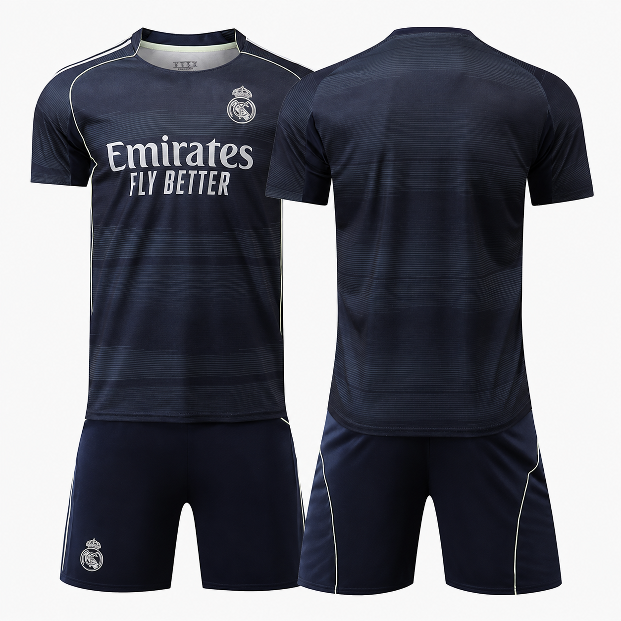 Real Madrid Football Kit – Mbappé, Vinícius, Bellingham