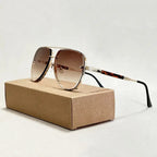 Women's Pilot Sunglasses - Mirrored Lens Metal Shades