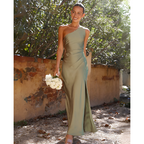 Women's Elegant Asymmetrical Maxi Dress | for Women