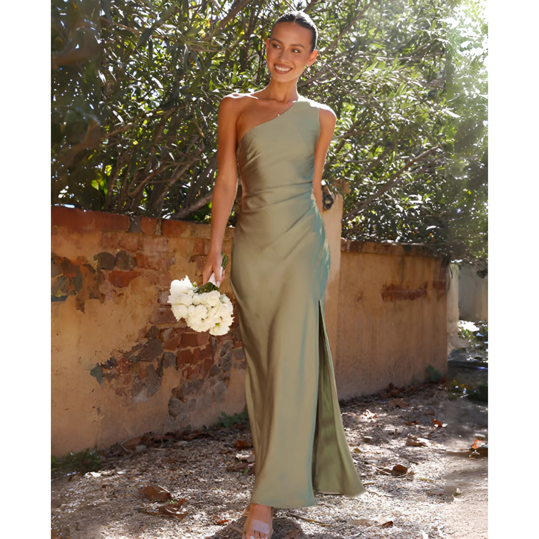 Women's Elegant Asymmetrical Maxi Dress | for Women