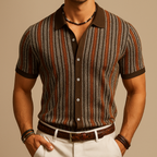 Men's Herringbone Shirt - Organic Cotton Button Up