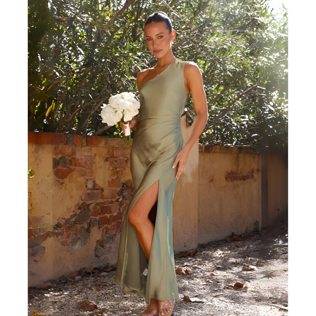 Women's Elegant Asymmetrical Maxi Dress | for Women