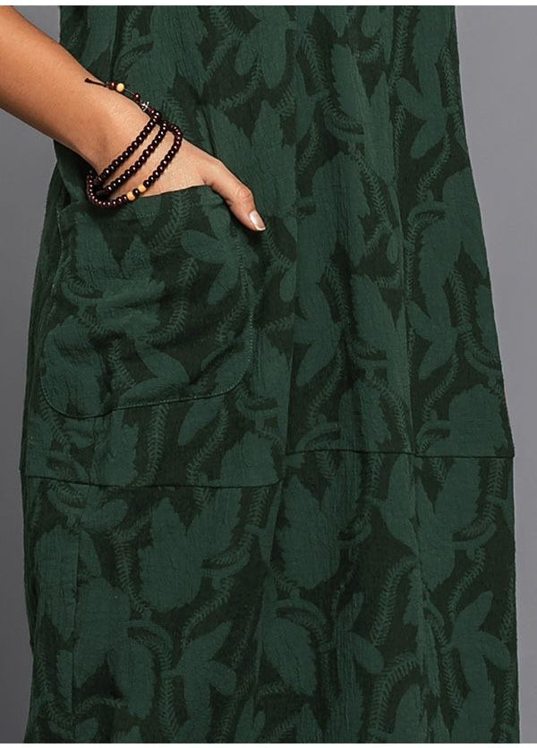 Women's Long Sleeve Dress - Casual Midi With Pockets