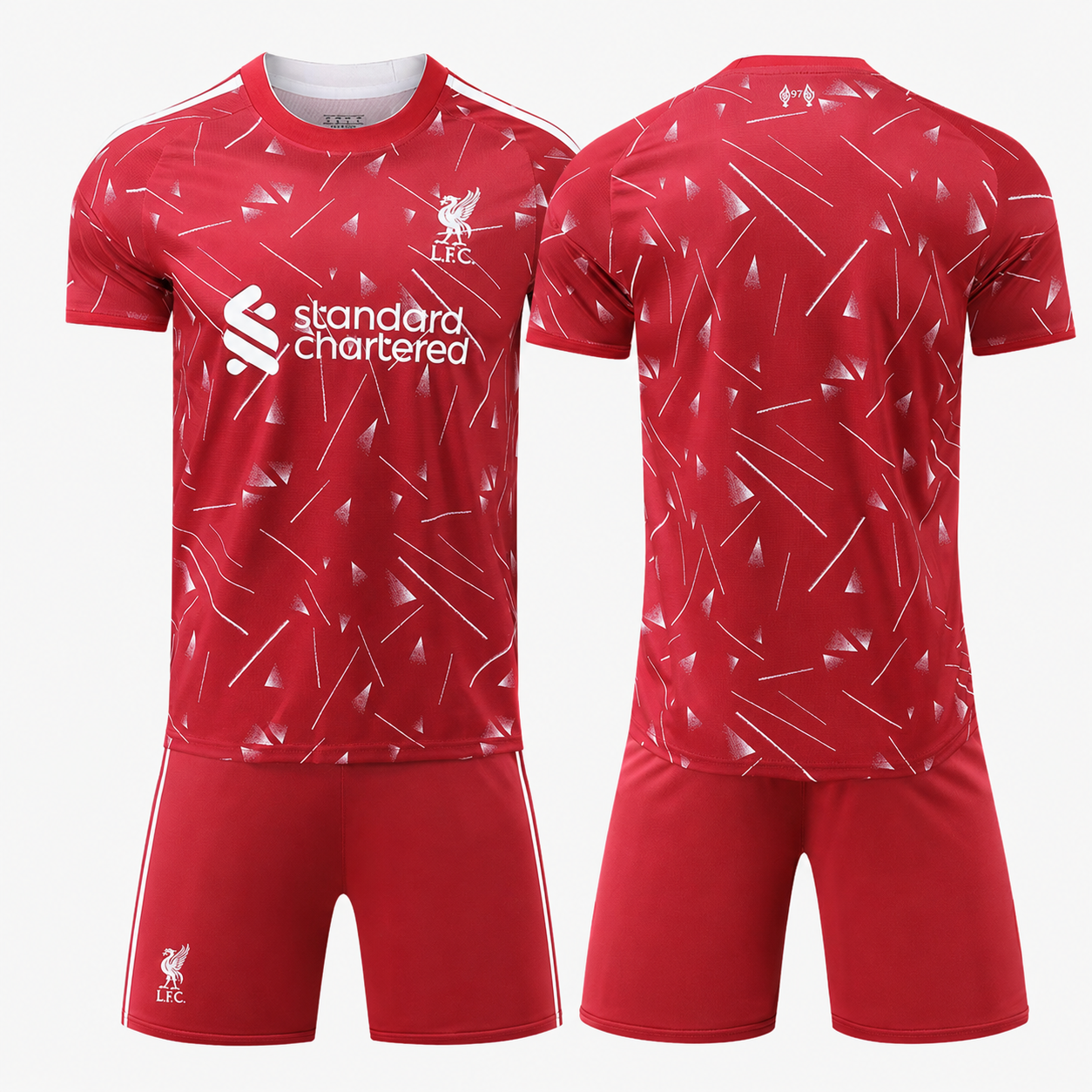 Liverpool 26/27 Home Football Kit – Salah, Wirtz, Szoboszlai