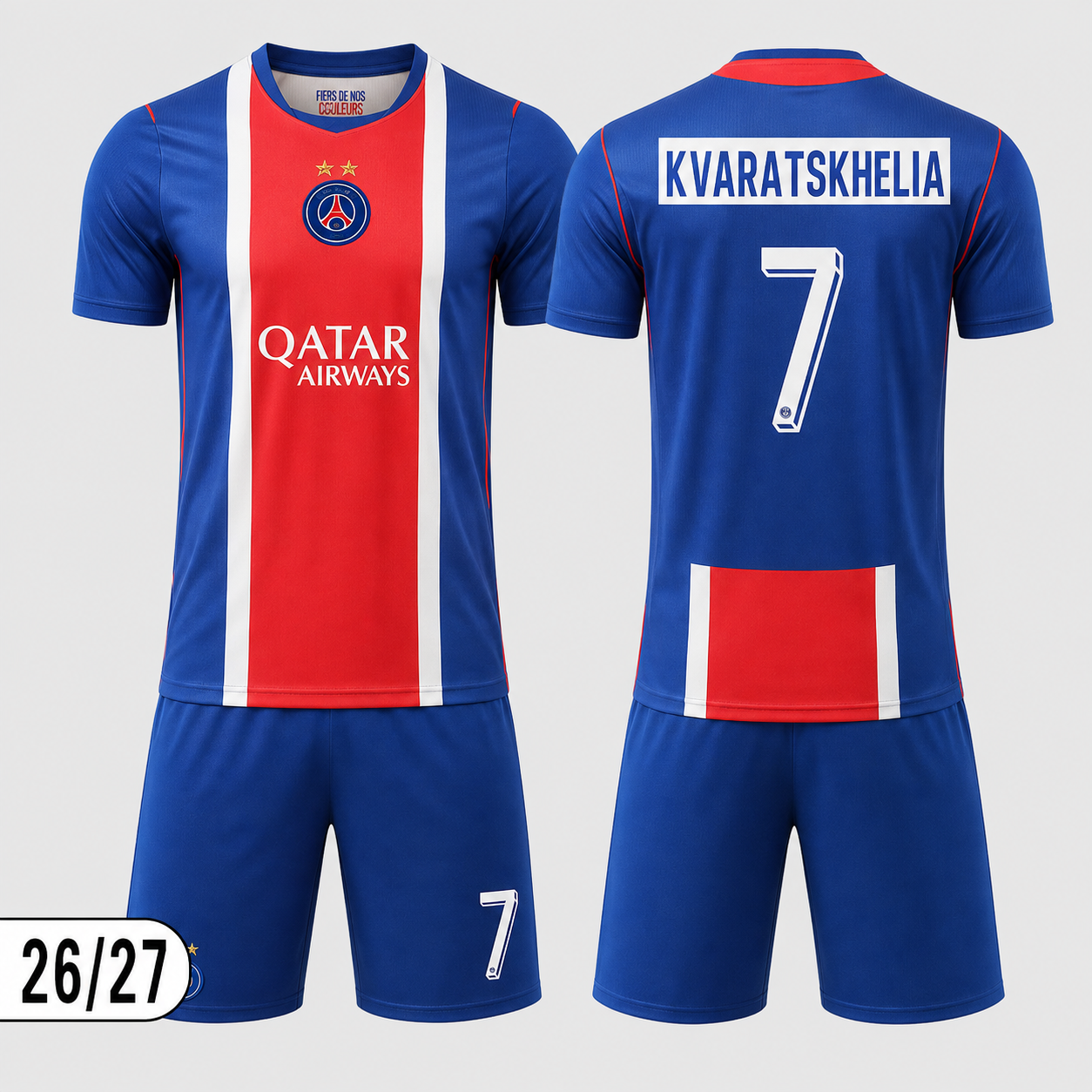 Paris Saint-Germain 26/27 Football Kit – Dembélé, Hakimi, Vitinha