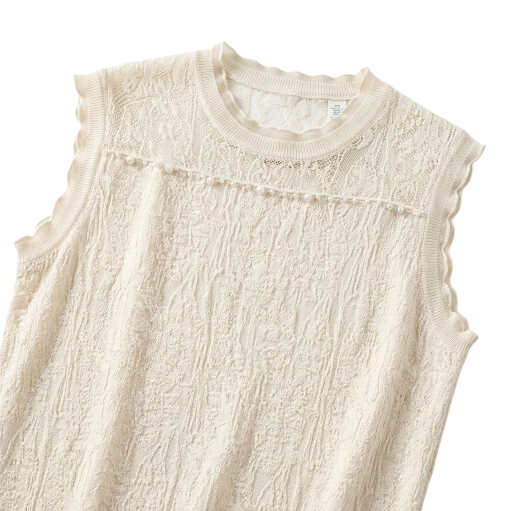 Women's Knit Tank Top - Round Neck Sleeveless Camisole