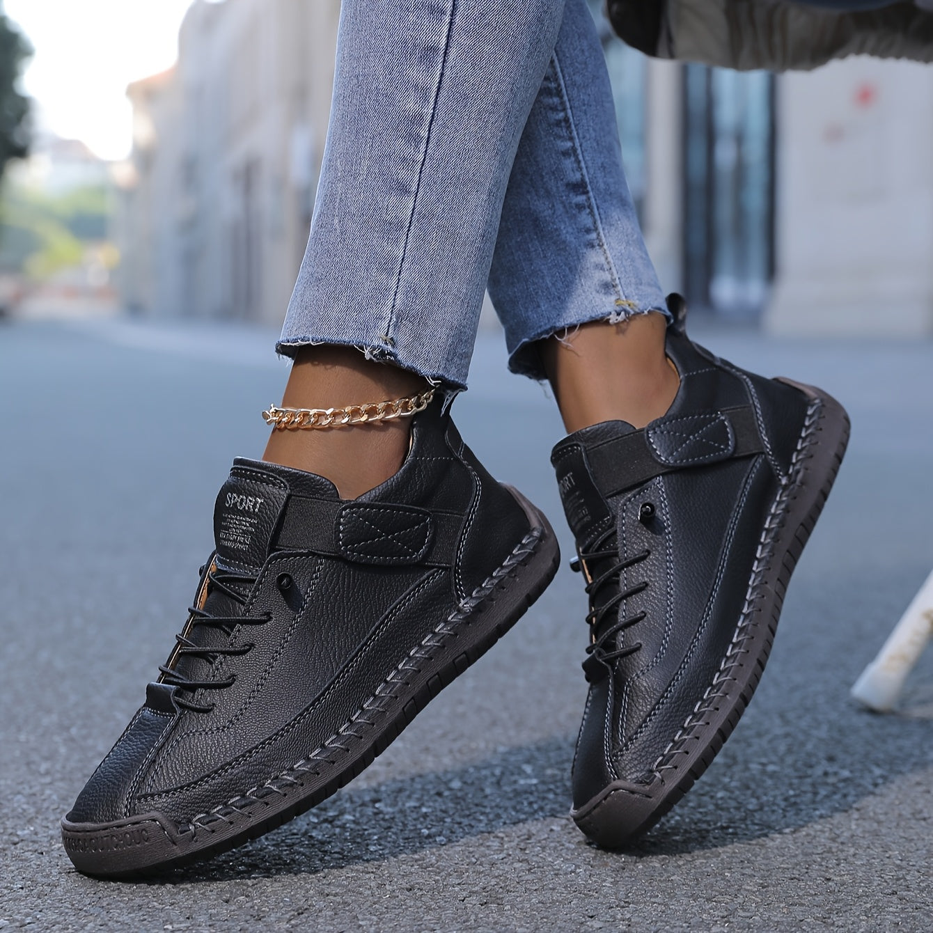 Women's Orthopedic Sneakers - Walking Comfort Shoes