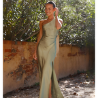 Women's Elegant Asymmetrical Maxi Dress | for Women