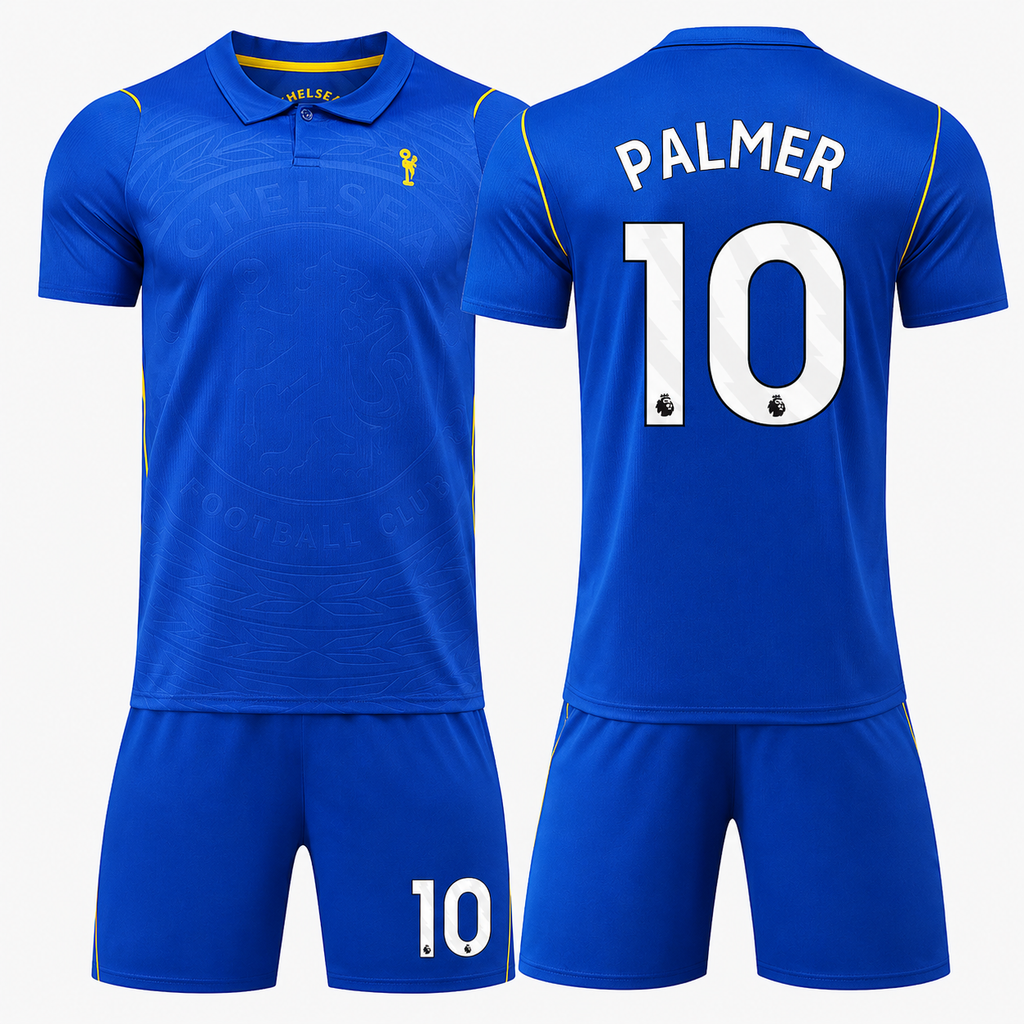 Chelsea 26/27 Football Kit – Palmer, Caicedo, Estêvão