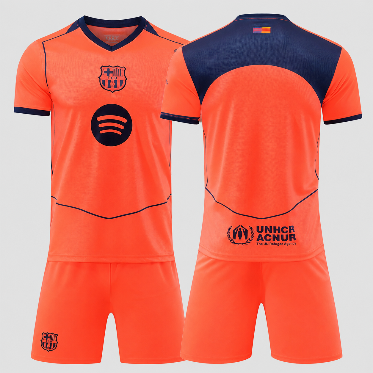 Barcelona 26/27 Football Kit – Neymar, Pedri