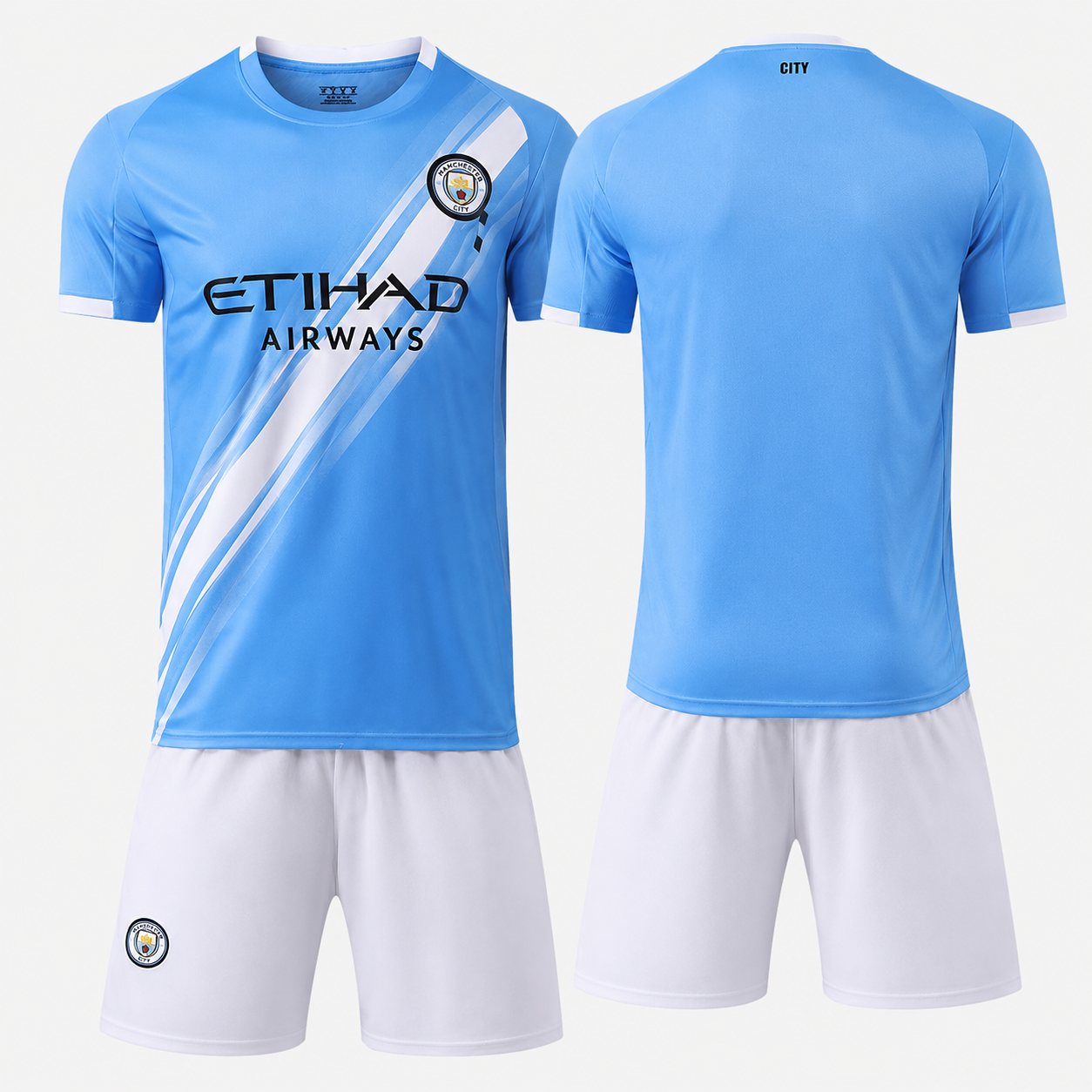 Manchester City Football Kit – Haaland, Foden | Home, Away & Third