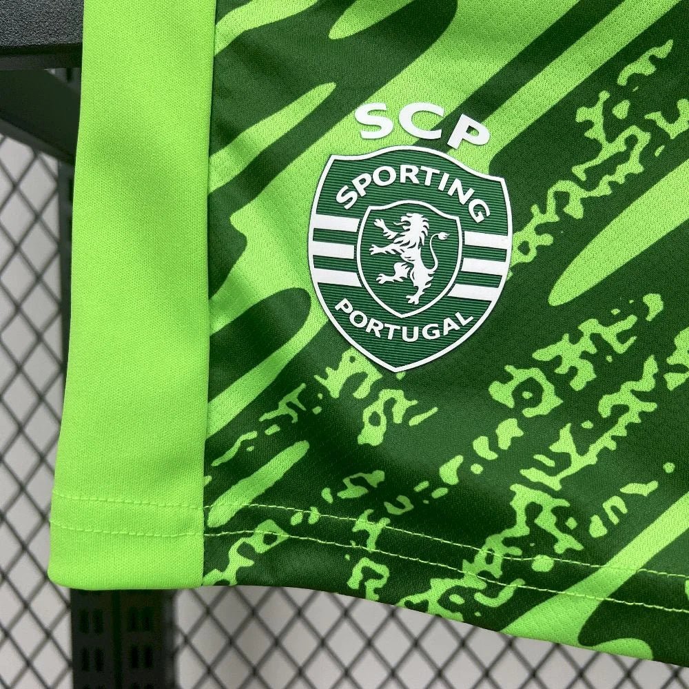 Sporting 2025 Goalkepper vibrant green Jersey
