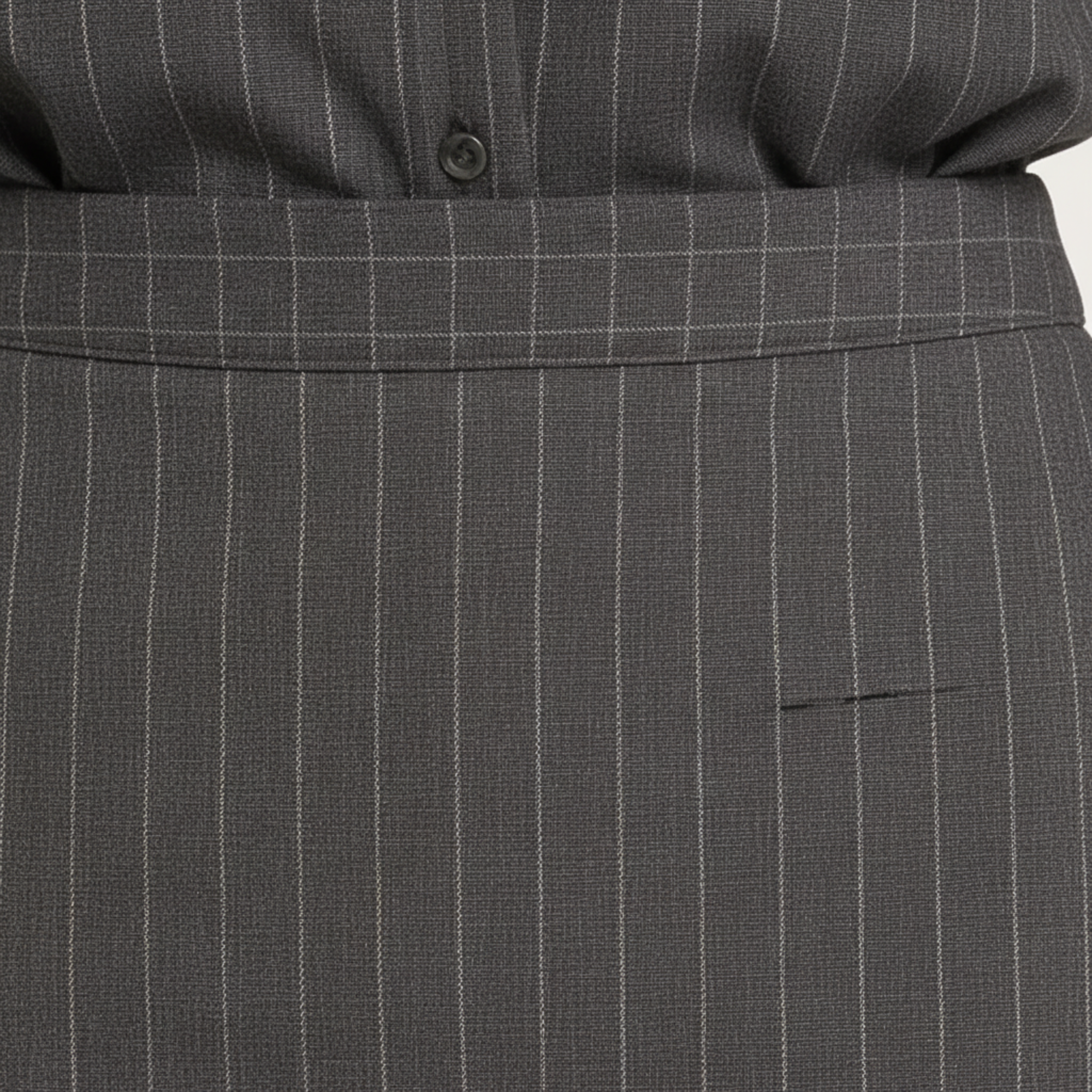 Women's Two-Piece Suit Set | Long Sleeve Shirt and Fitted Mini Skirt