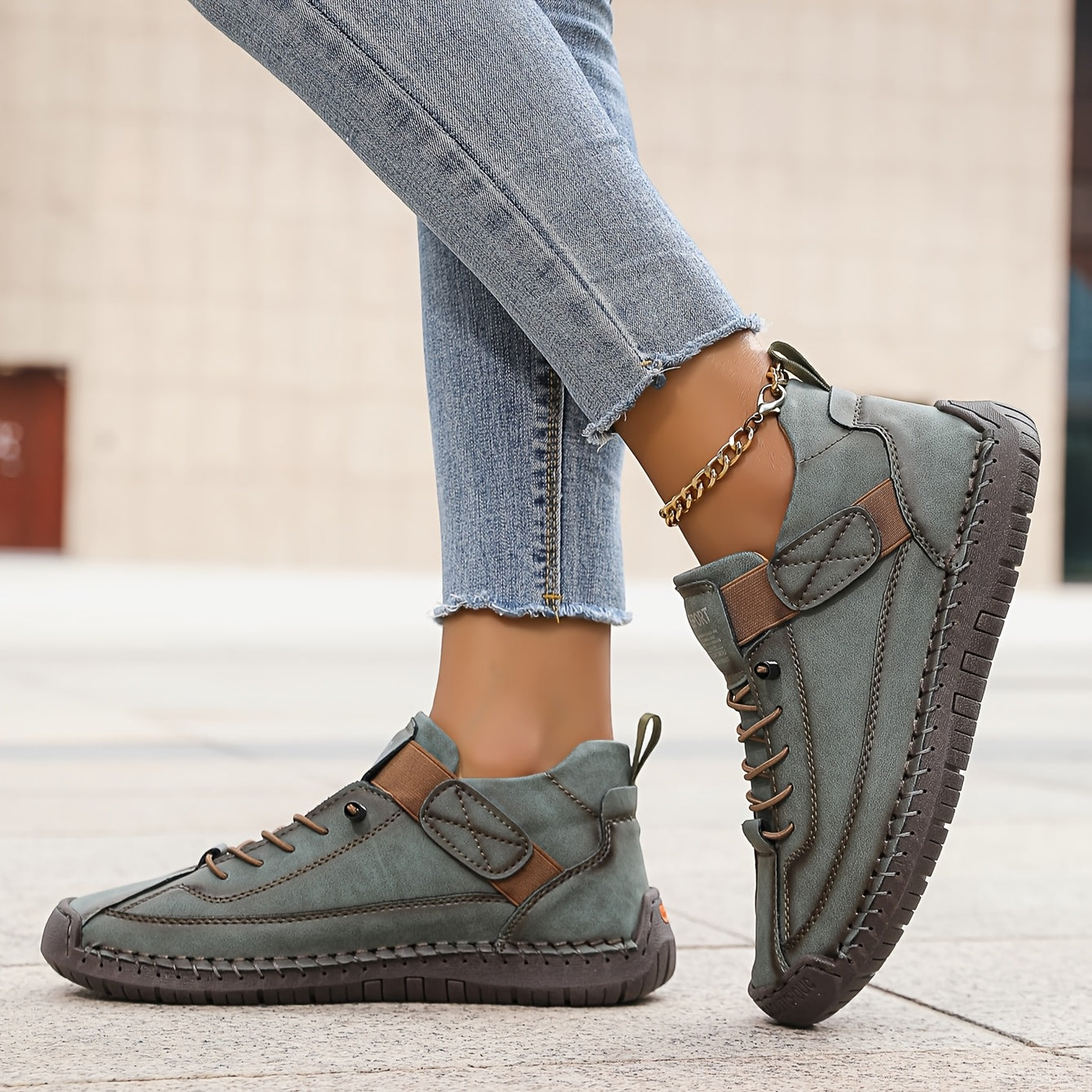 Women's Orthopedic Sneakers - Walking Comfort Shoes