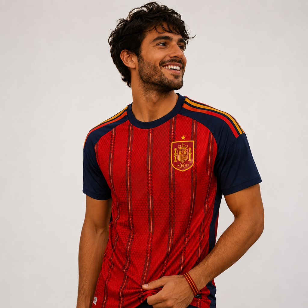 Spain World Cup Jersey 2026 Mens Football Jersey Fan Shirt