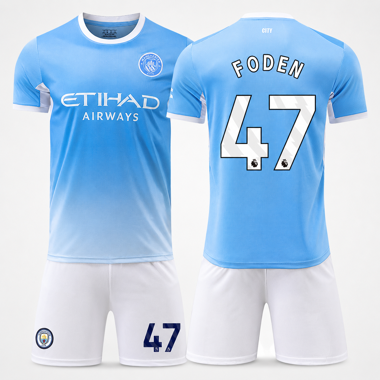 Manchester City Football Kit – Haaland, Foden | Home, Away & Third