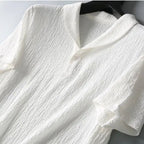 Men's Linen Set - Button Up Shirt and Pants Outfit