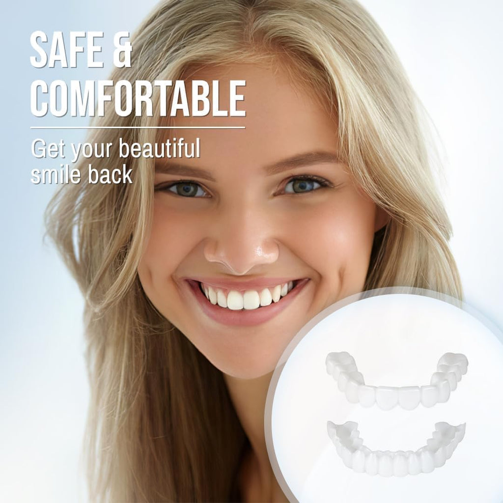 Snap On Veneers - Upper and Lower Teeth Cover