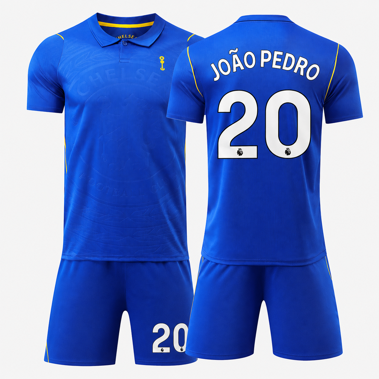 Chelsea 26/27 Football Kit – Palmer, Caicedo, Estêvão
