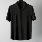 Men's Linen Set - Button Up Shirt and Pants Outfit
