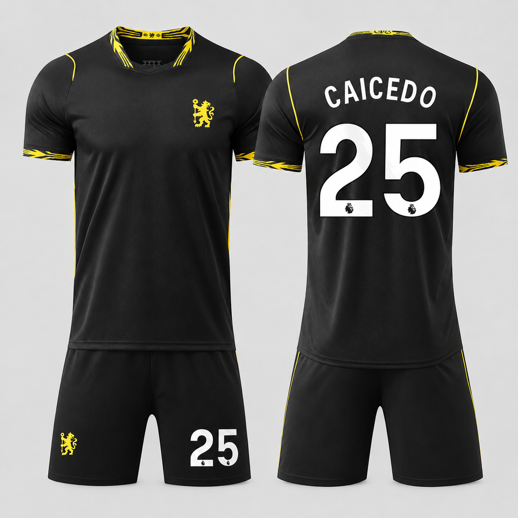 Chelsea 26/27 Football Kit – Palmer, Caicedo, Estêvão