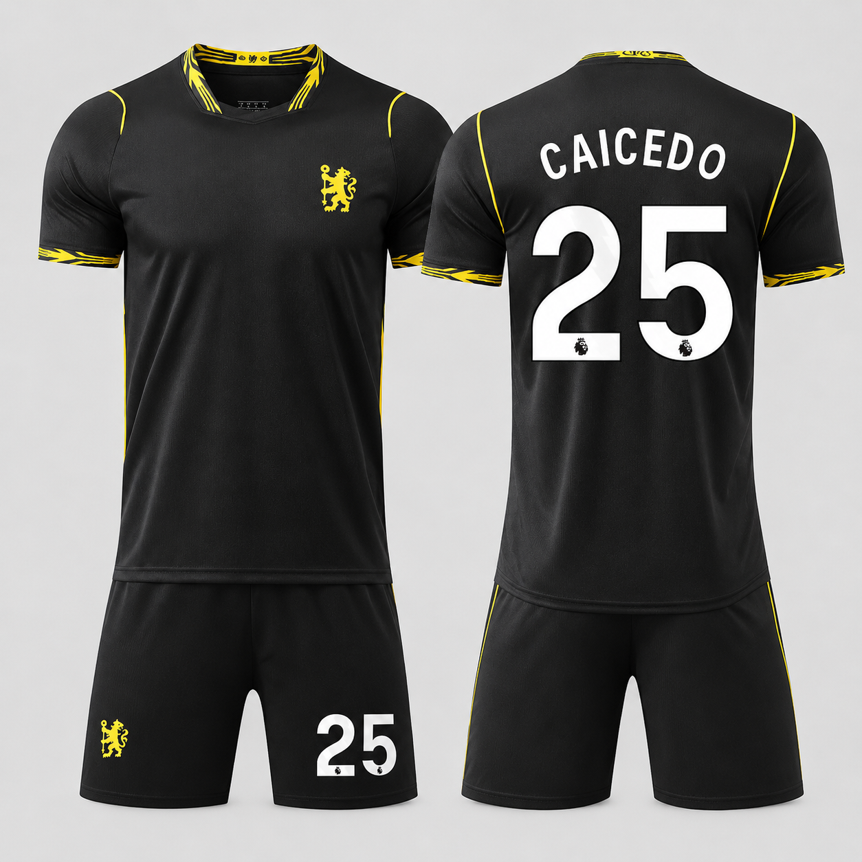 Chelsea 26/27 Football Kit – Palmer, Caicedo, Estêvão