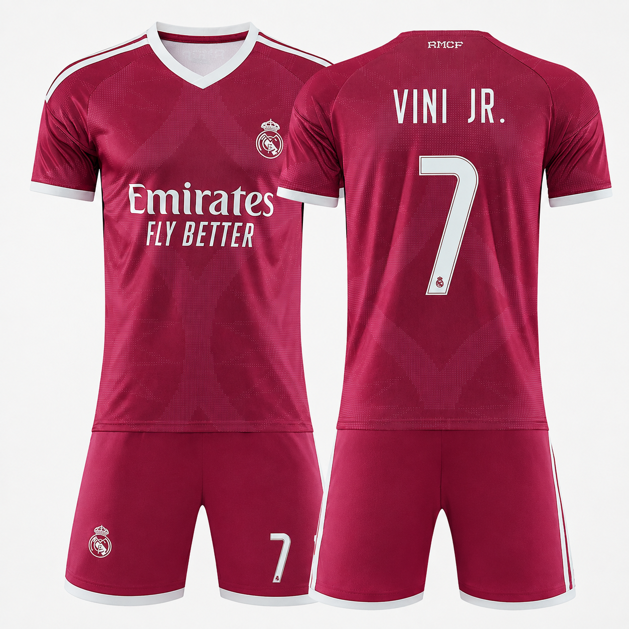 Real Madrid Football Kit – Mbappé, Vinícius, Bellingham
