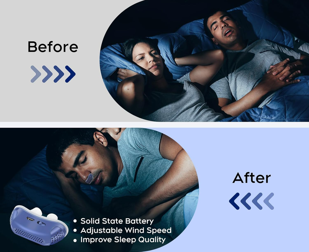 Portable CPAP Machine - Travel Anti Snoring Device