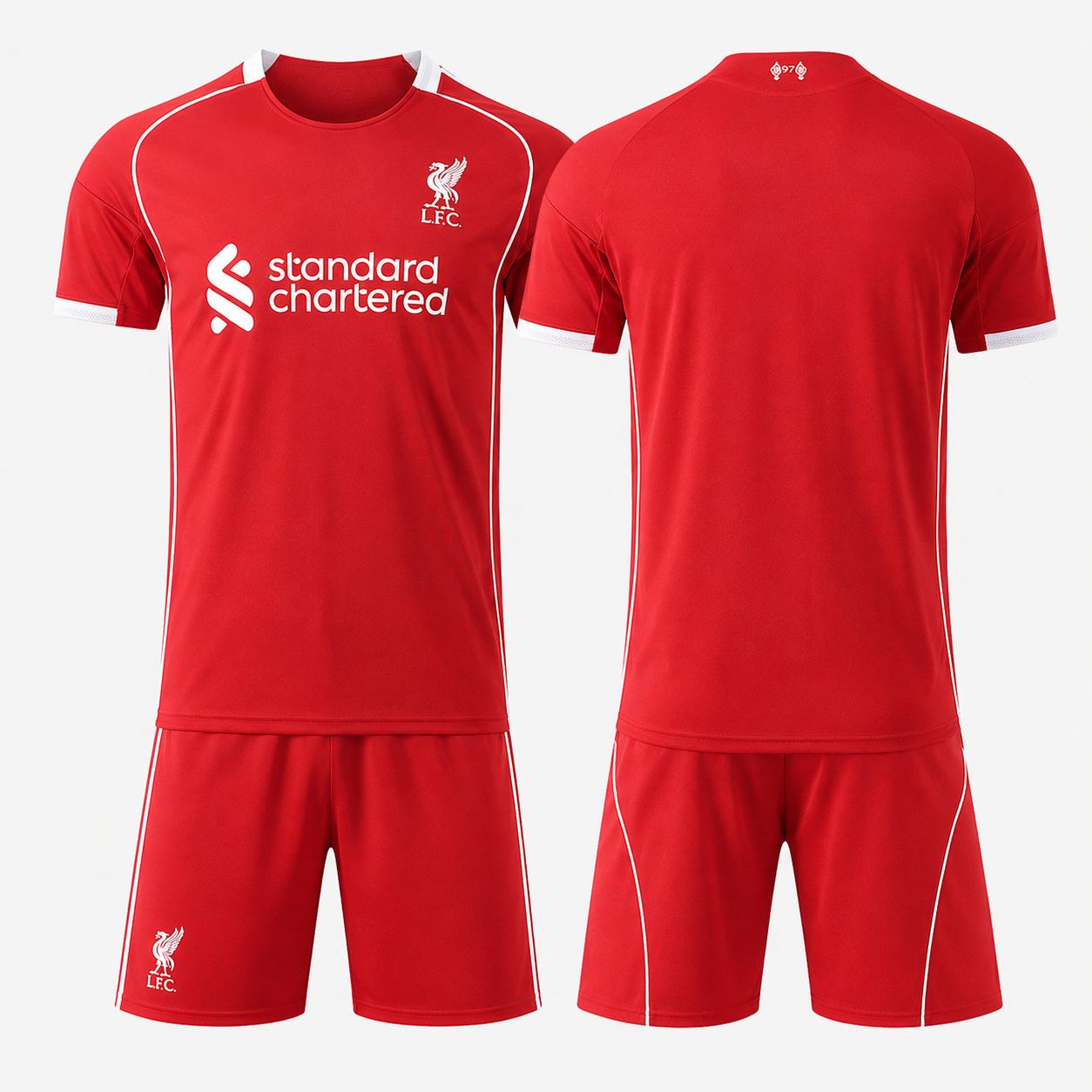 Liverpool 25/26 Football Kit – Home, Away & Third
