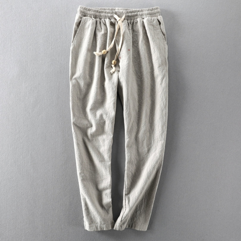 Men's Japanese Trousers - Wide Leg Cultural Pants