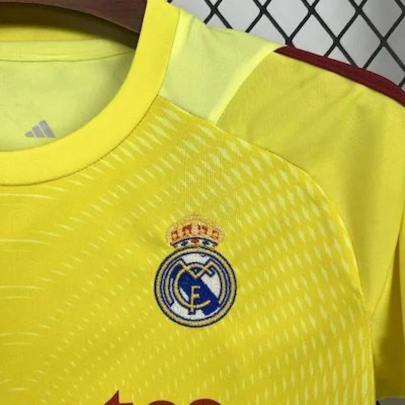 Real Madrid 2025 Goalkeeper Vibrant Yellow Jersey