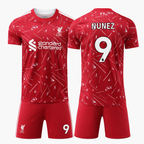 Liverpool 26/27 Home Football Kit – Salah, Wirtz, Szoboszlai