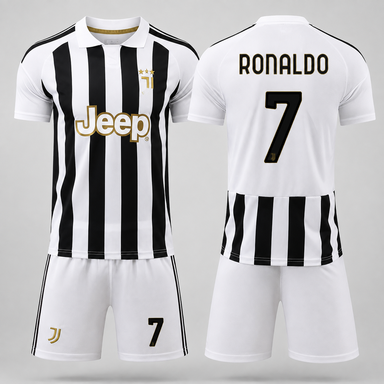 Juventus 26/27 Home Football Kit – Yıldız, Thuram, David
