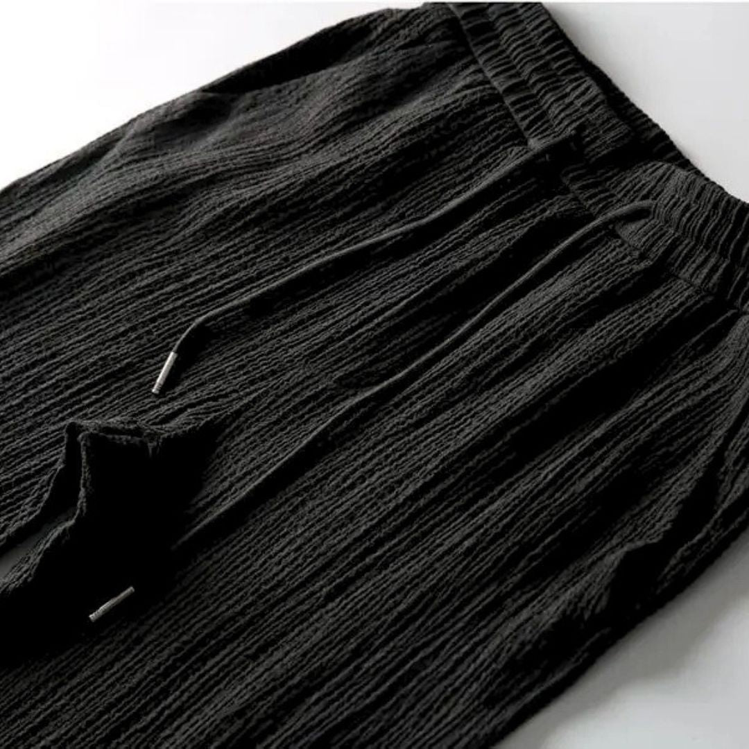 Men's Linen Set - Button Up Shirt and Pants Outfit