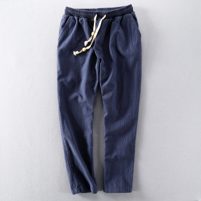 Men's Japanese Trousers - Wide Leg Cultural Pants