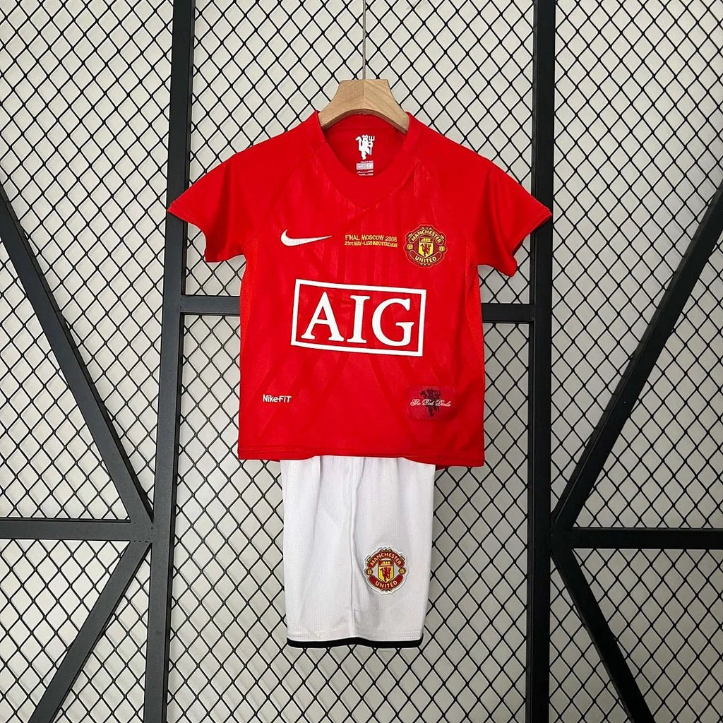 Man United 2007 UCL Home Jersey