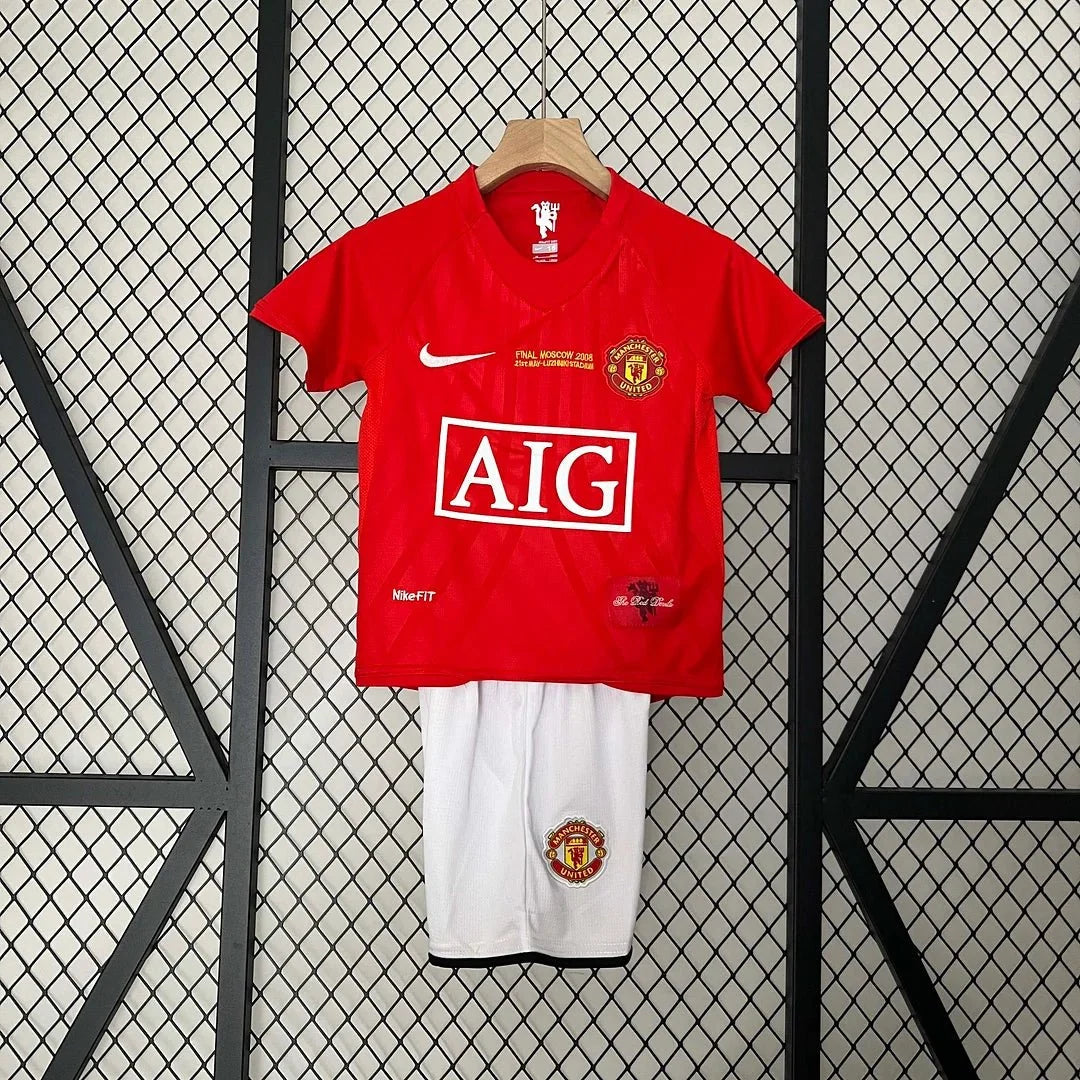 Man United 2007 UCL Home Jersey
