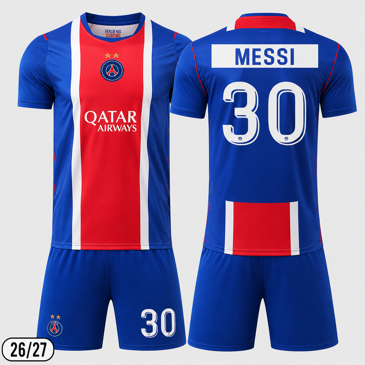 Paris Saint-Germain 26/27 Football Kit – Dembélé, Hakimi, Vitinha