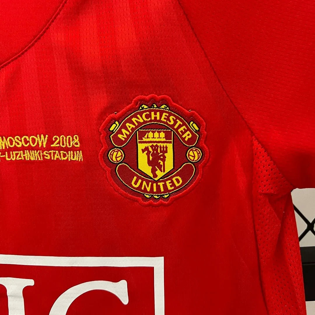 Man United 2007 UCL Home Jersey