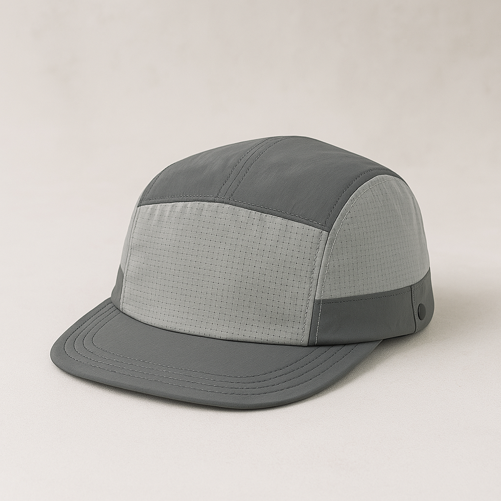 Men's 5 Panel Hat - Water Resistant Outdoor Cap