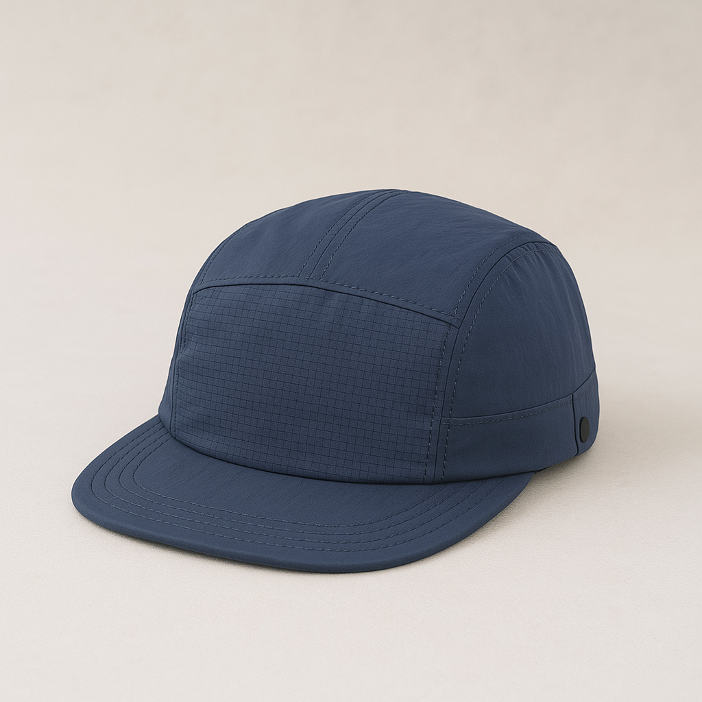 Men's 5 Panel Hat - Water Resistant Outdoor Cap